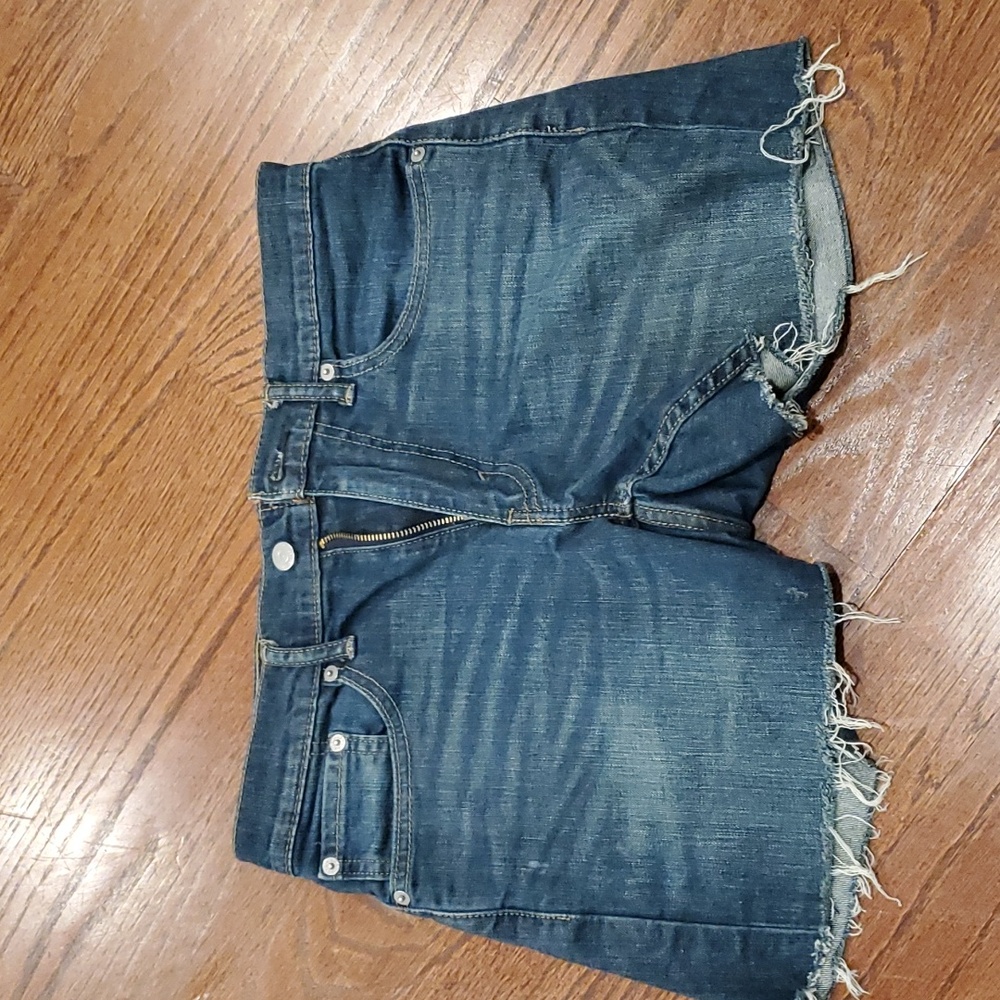 Levi cutoff denim Jean shorts
